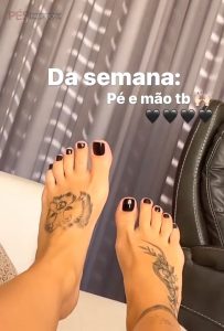 Pés E Solas Virginia Fonseca Pés Famosos 